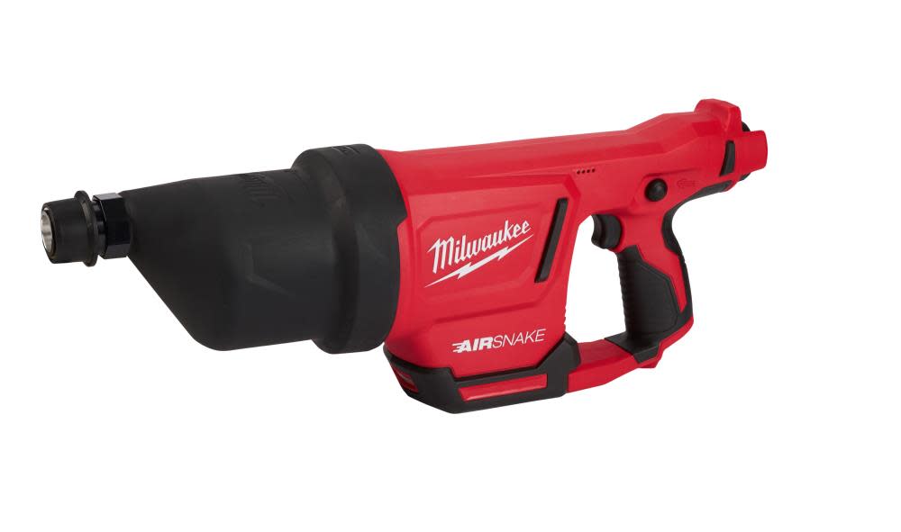 Milwaukee M12 AIRSNAKE Drain Cleaning Air Gun Kit - Ascmtools