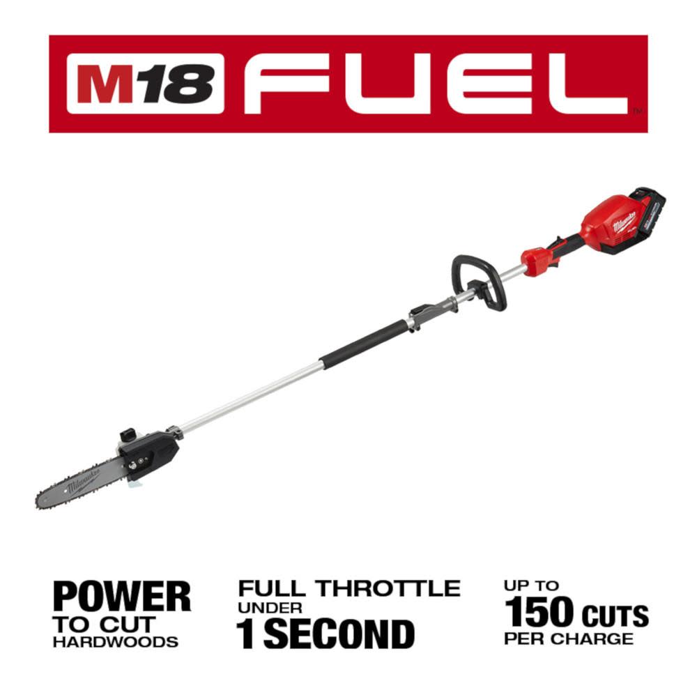 Milwaukee M18 FUEL 10″ Pole Saw Kit with QUIK-LOK - Ascmtools