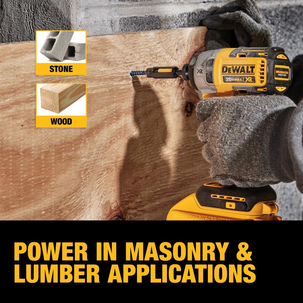 DEWALT 20V MAX XR 1/4″ Impact Driver with 20V XR 5Ah Battery Bundle - Ascmtools