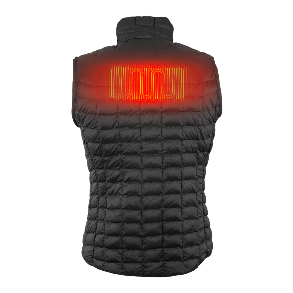 Mobile Warming Backcountry Vest Womens 7.4V Black 2X - Ascmtools