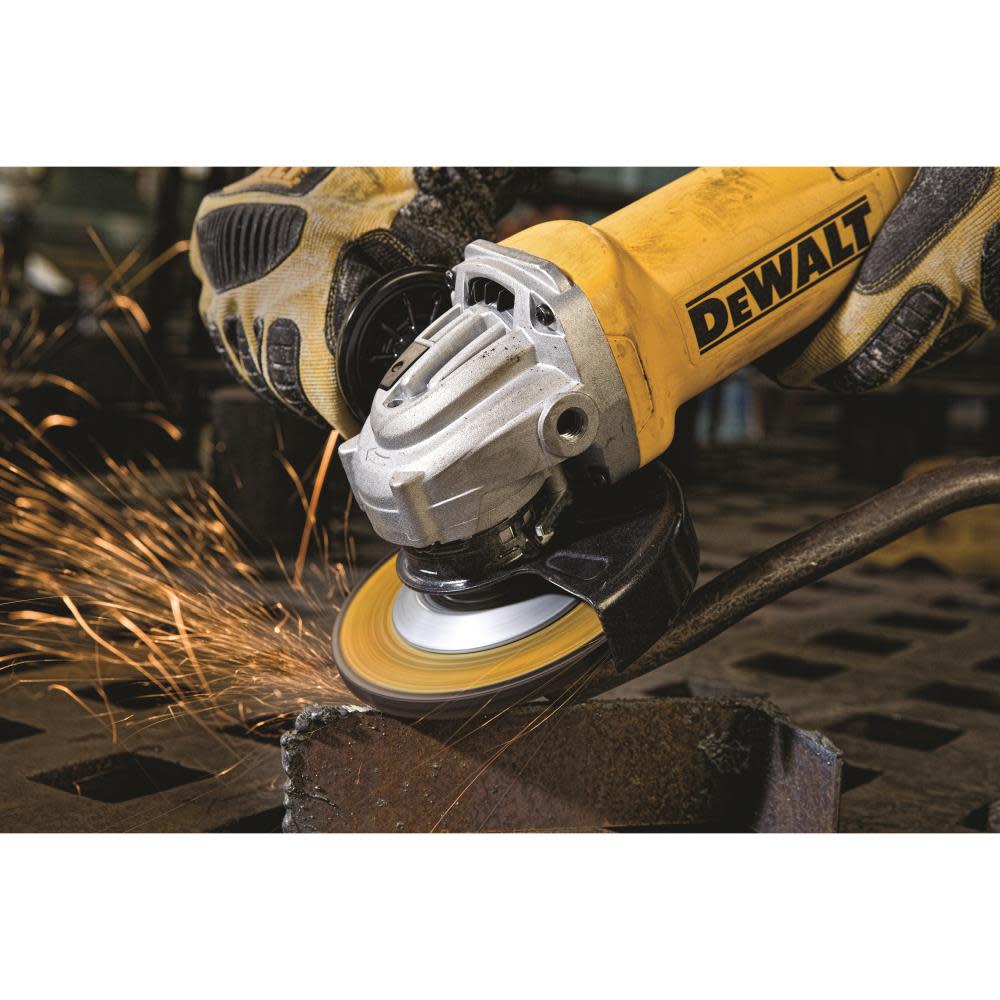 DEWALT 4 1/2″ Angle Grinder with 10pk Metal Cut Off Wheels Bundle - Ascmtools