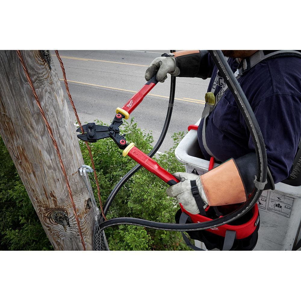 Milwaukee 24 in. Fiberglass Bolt Cutters with PIVOTMOVE Rotating Handles - Ascmtools