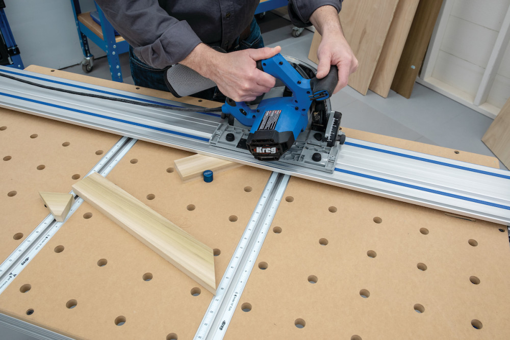 Kreg Adaptive Cutting System Saw and Guide Track Kit - Ascmtools