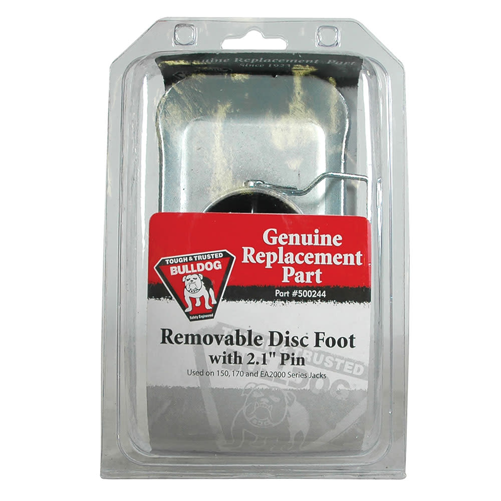 Reese Bulldog Replacement Removable Disc Foot For 2000 5000 lbs Jacks - Ascmtools