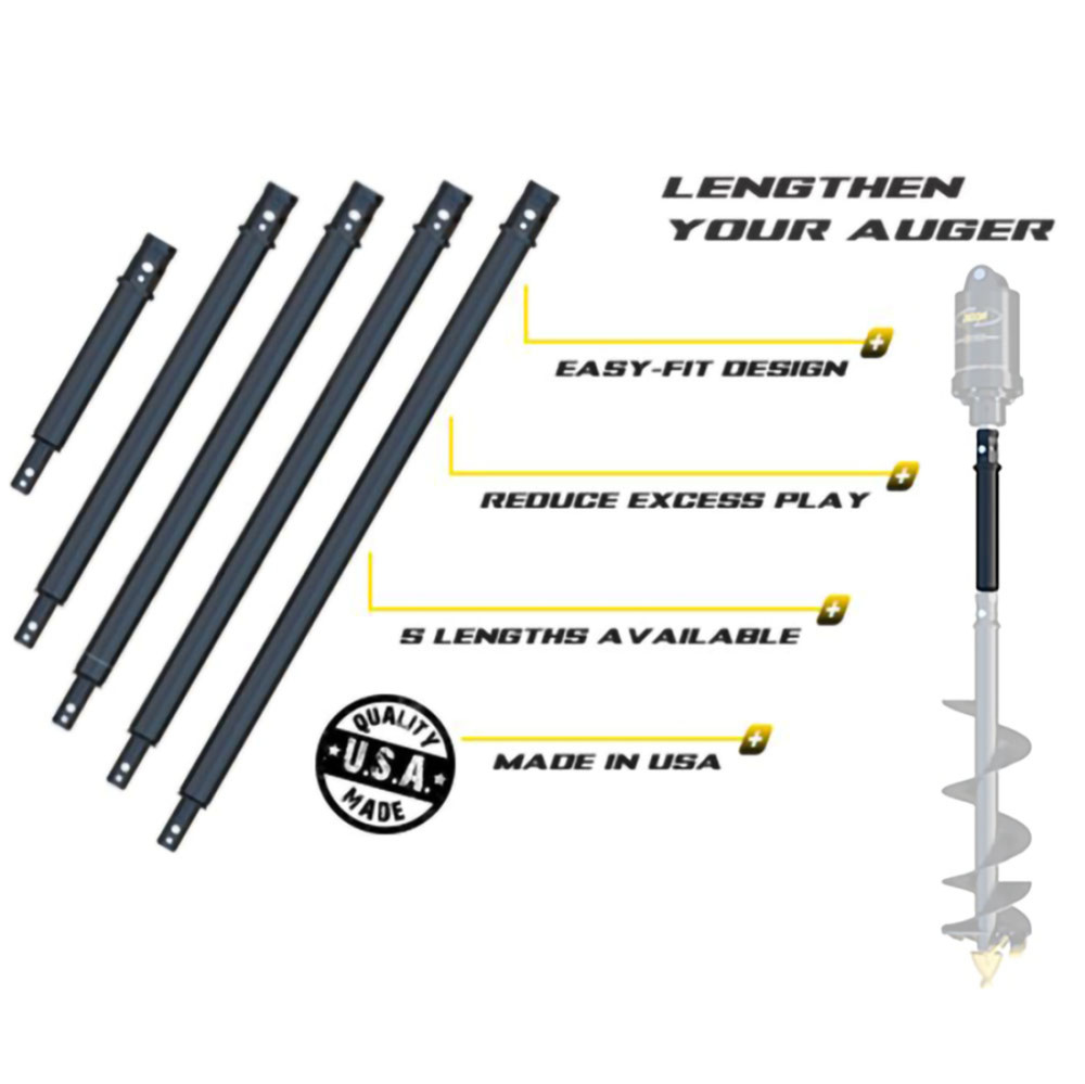 Digga North America 2′ Auger Extension - Ascmtools