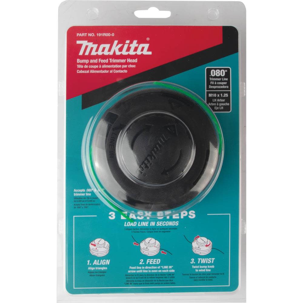 Makita Rapid Load Bump & Feed Trimmer Head - Ascmtools