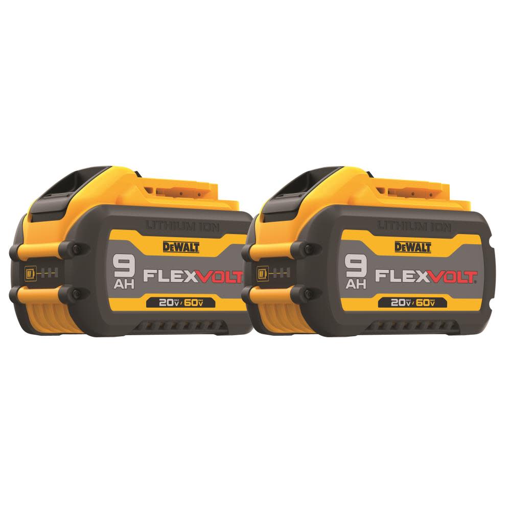 DEWALT DCB609-2 – 20V/60V MAX FLEXVOLT 9.0AH DUAL PACK - Ascmtools