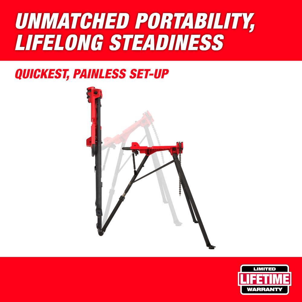 Milwaukee 6 Leveling Tripod Chain Vise - Ascmtools