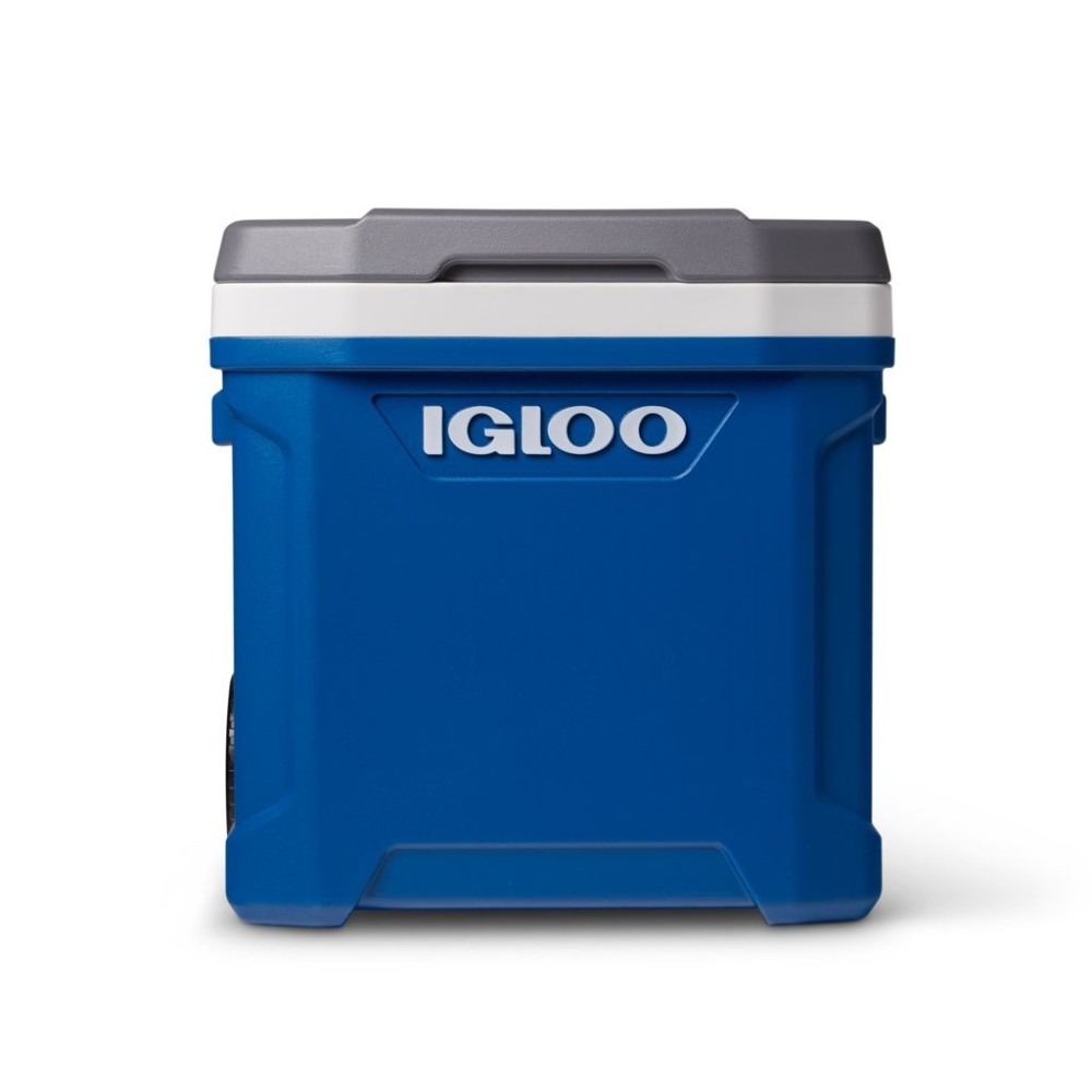 Igloo Latitude 60 Roller Hard Cooler Indigo Blue/Meteorite 60qt - Ascmtools