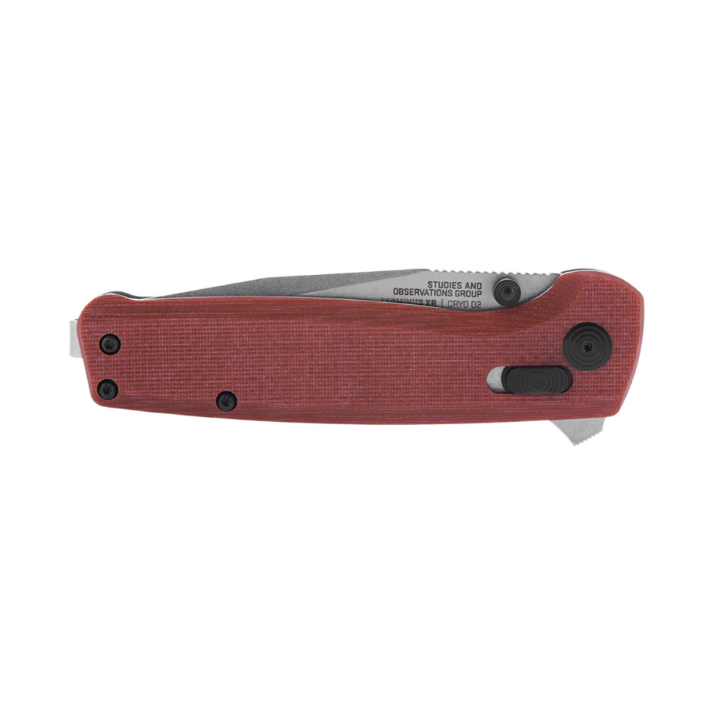 SOG Terminus XR G10 Folding Knife Crimson Red - Ascmtools