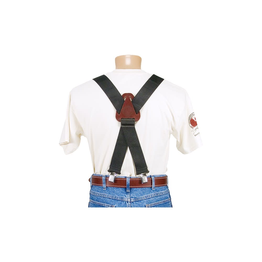 Occidental Leather Black Oxy Nylon Suspender - Ascmtools