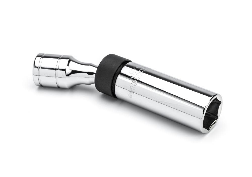 GEARWRENCH 5 Piece 3/8″ Drive 6 Point Magnetic Swivel Spark Plug Socket Set - Ascmtools