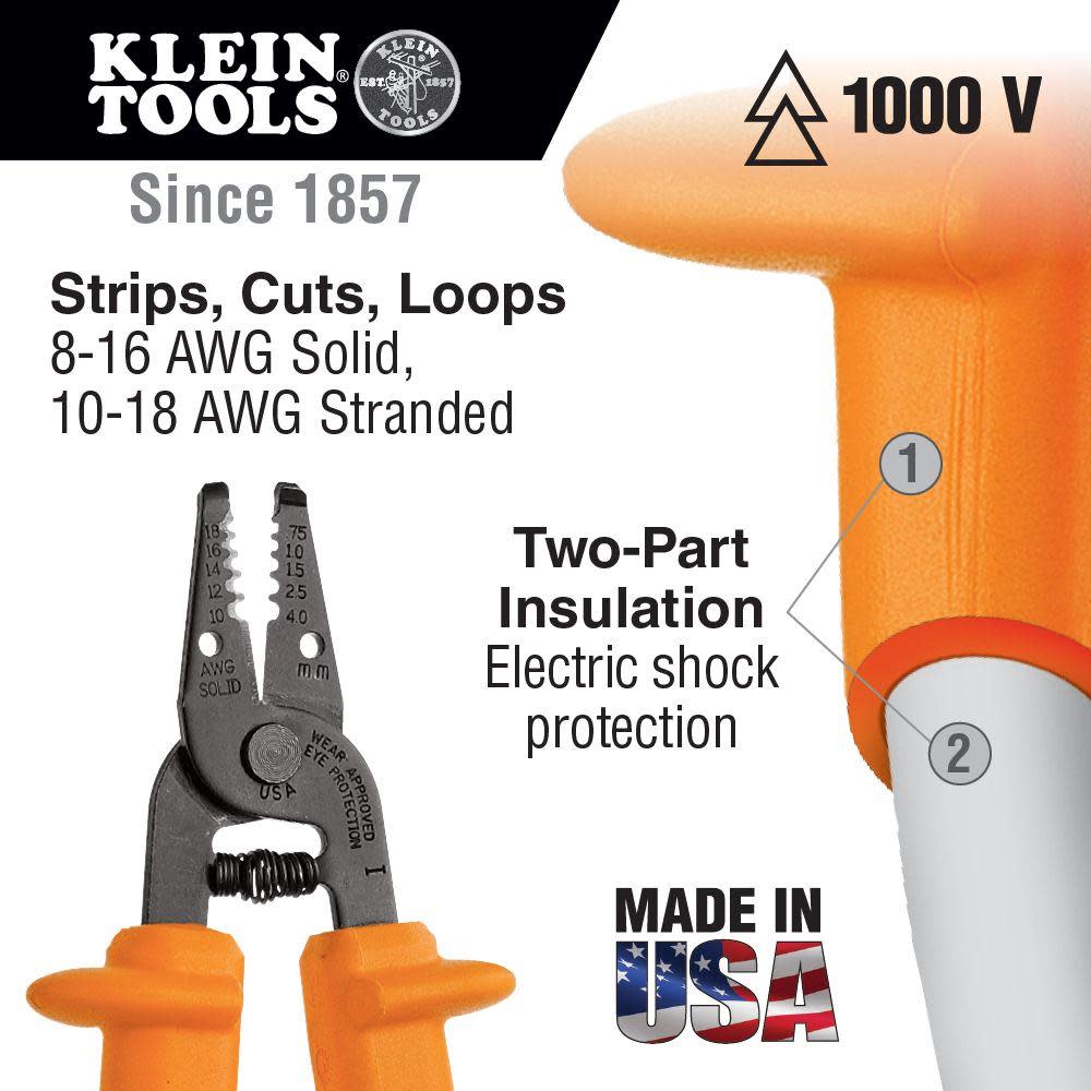 Klein Tools 8 Piece Basic Insulated Tool Kit - Ascmtools