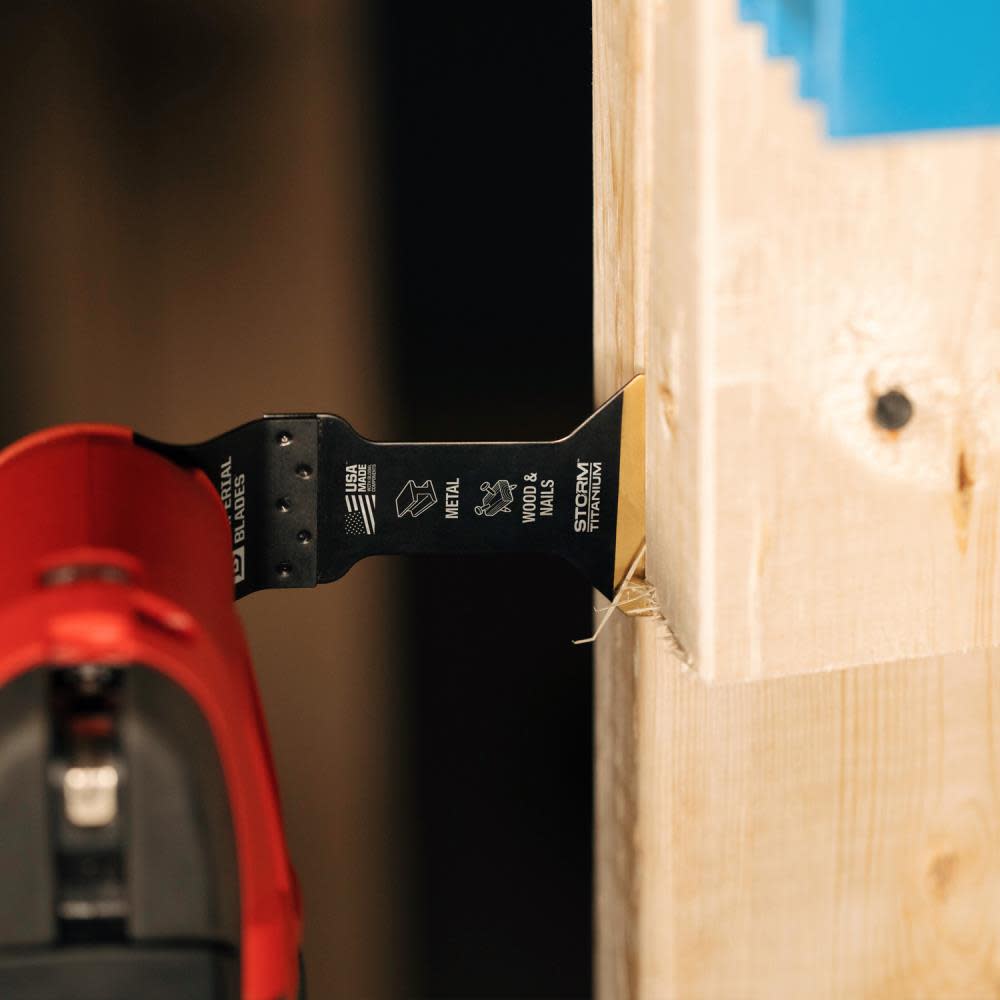 Imperial Blades One Fit 1 3/4″ Storm Titanium Metal Blade 1pc - Ascmtools