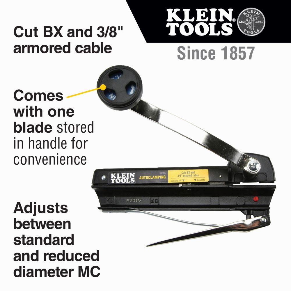 Klein Tools BX and Armored Cable Cutter - Ascmtools
