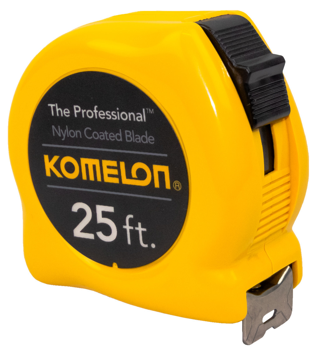 Komelon 25′ x 1″ Professional Series Tape Measure - Ascmtools