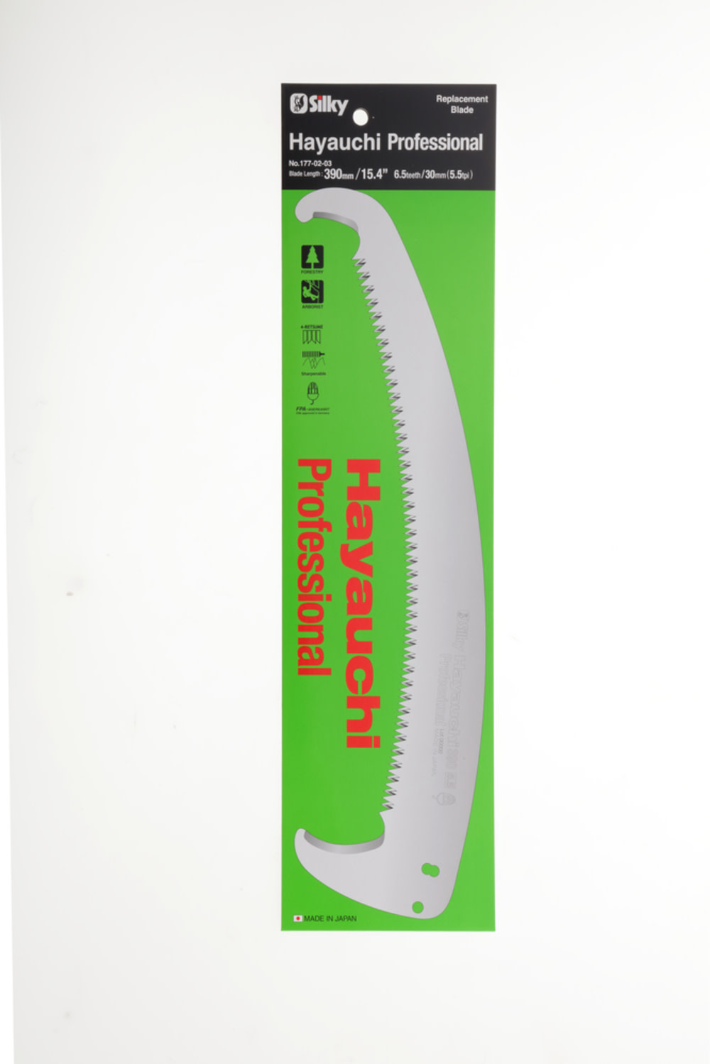 Silky Silky Replacement Blade 390mm for HAYAUCHI & TODOKU Pole Saws - Ascmtools