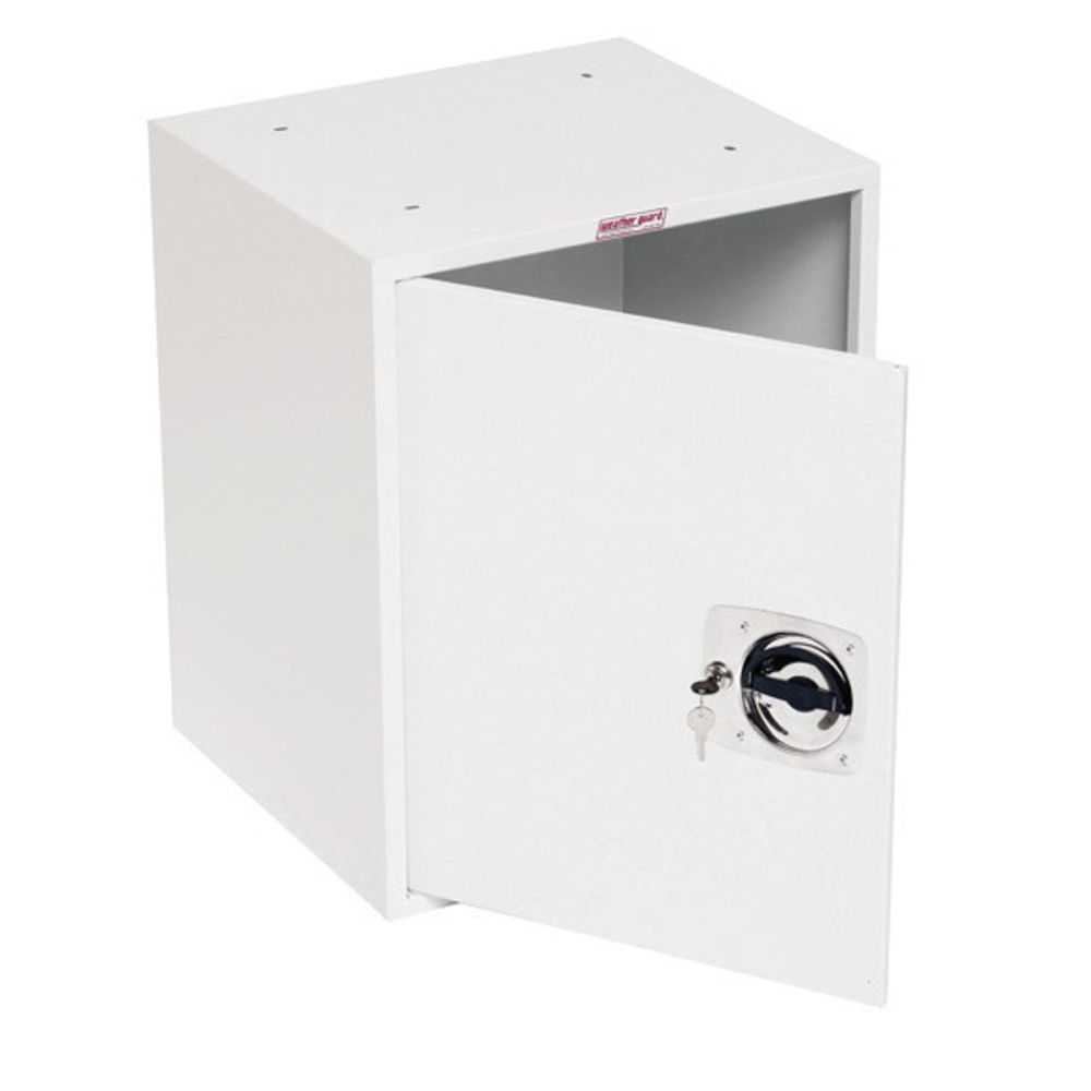 Weather Guard Lockable Cabinet No Shelf 22 In. x 18 In. x 16 In. - Ascmtools