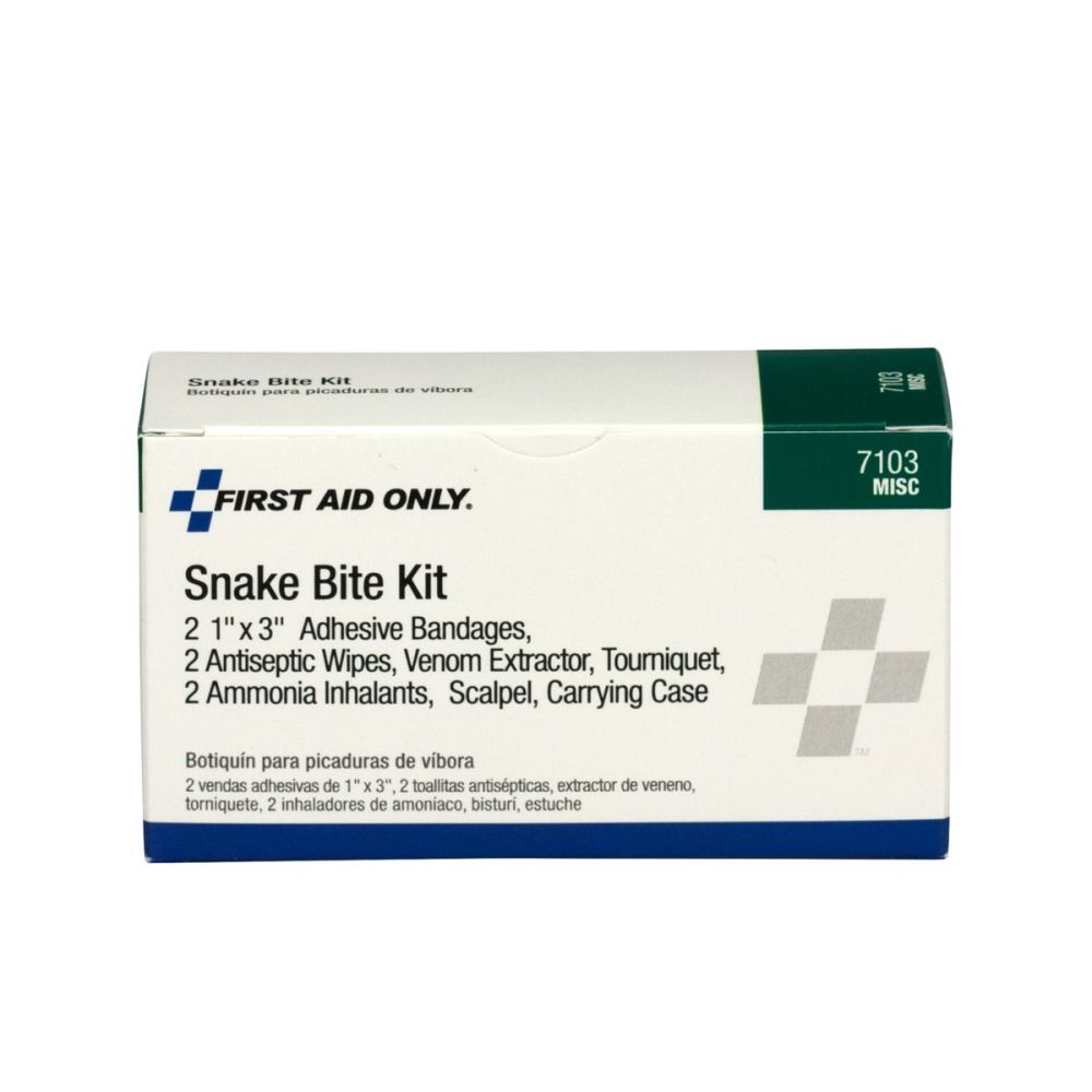 First Aid Only Snake Bite First Aid Kit 10pc - Ascmtools