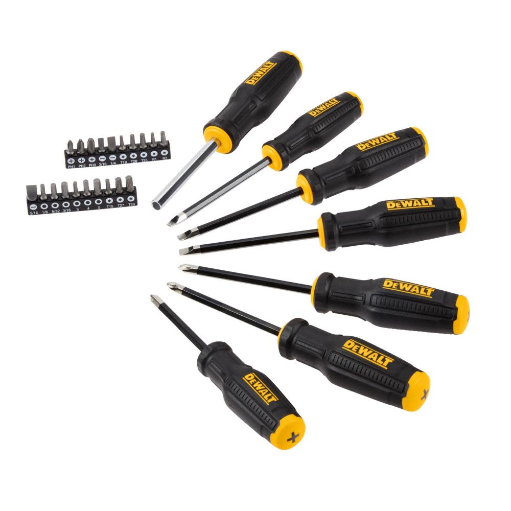 DEWALT TOUGHSERIES Screwdriver Set 27pc - Ascmtools