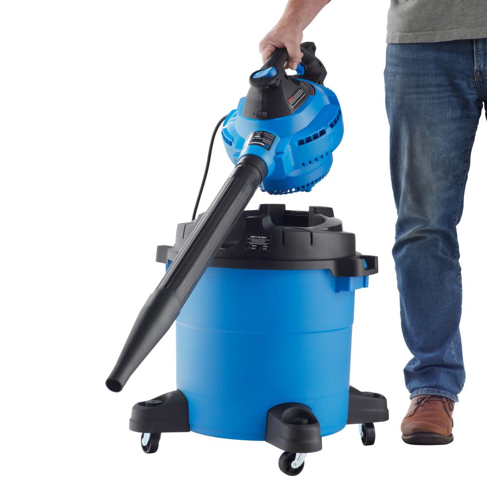 Vacmaster 10 Gallon Wet/Dry Vac with Detachable Blower - Ascmtools