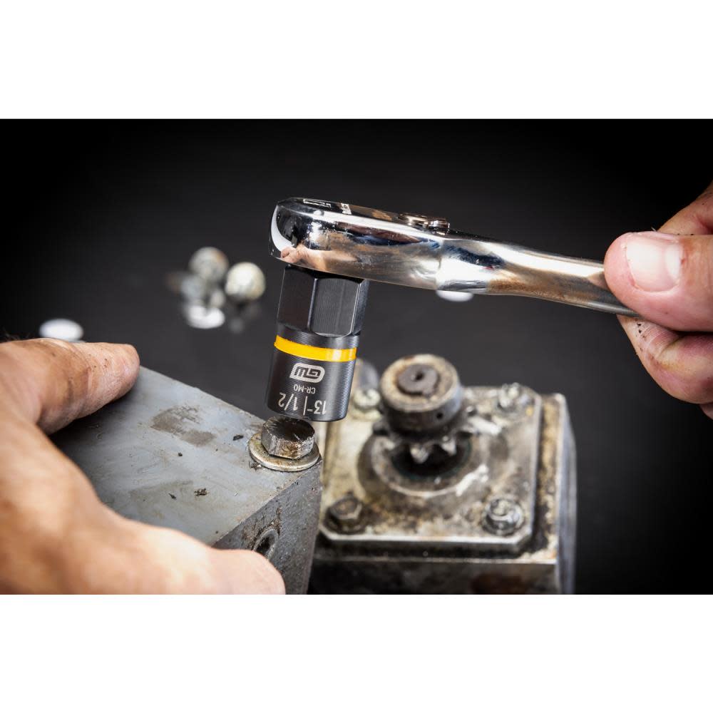 GEARWRENCH 3/8 Drive Bolt biter Impact Extraction Socket 13- mm [1/2″] - Ascmtools