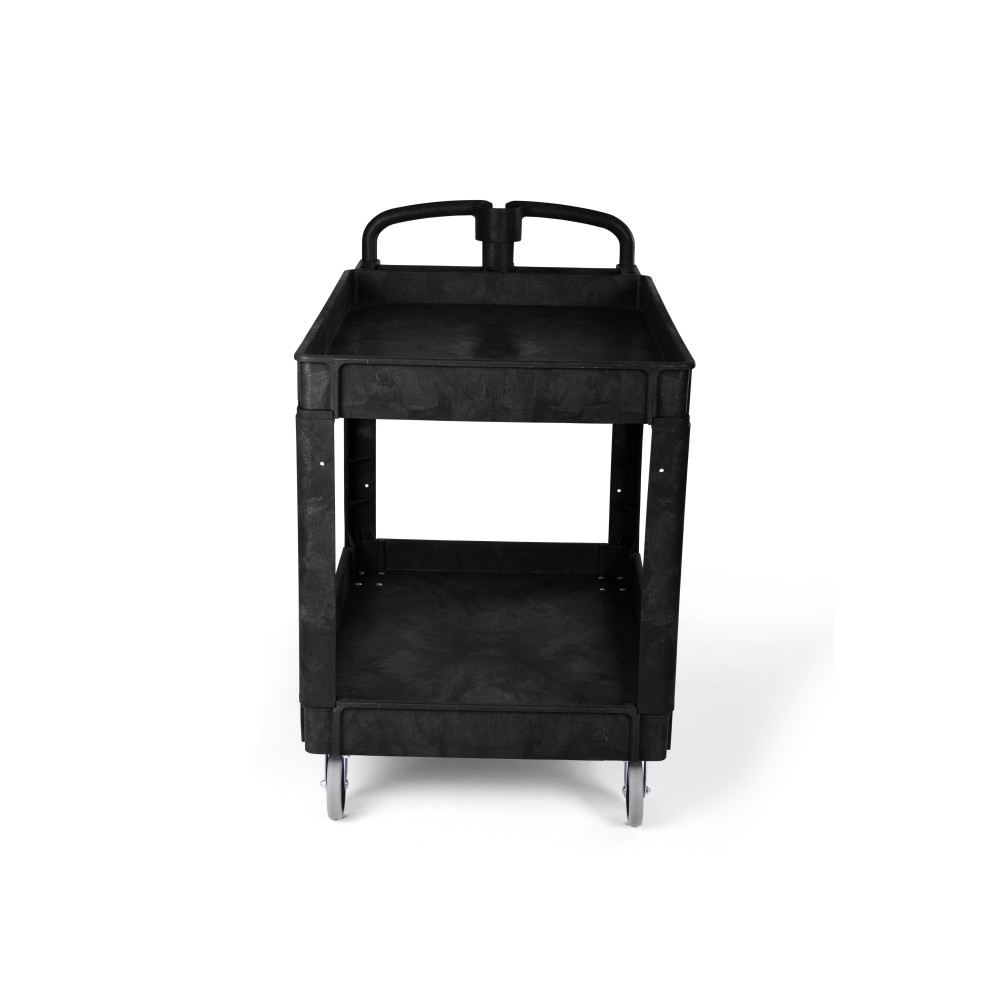 Toter Material Handling Utility Cart with Lipped Top and Ergo Handle - Ascmtools