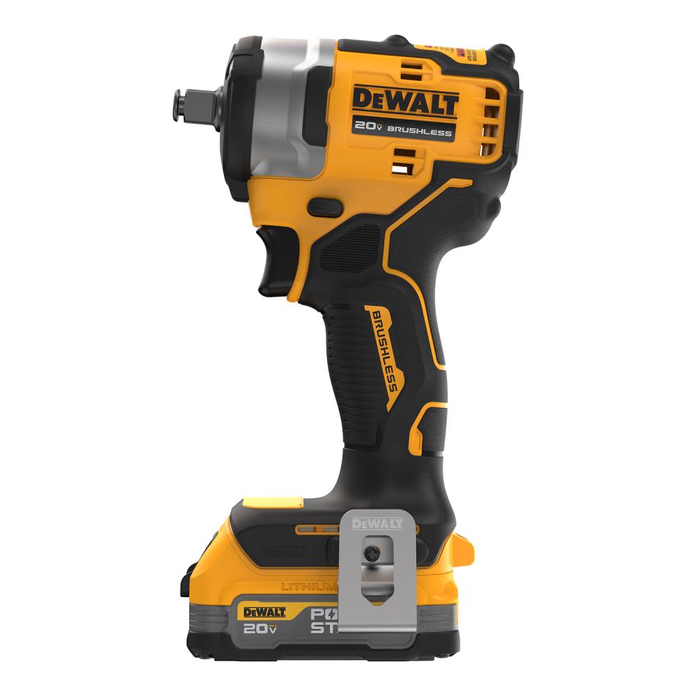 DEWALT 20V MAX 1/2″ Impact Wrench & POWERSTACK Compact Battery - Ascmtools