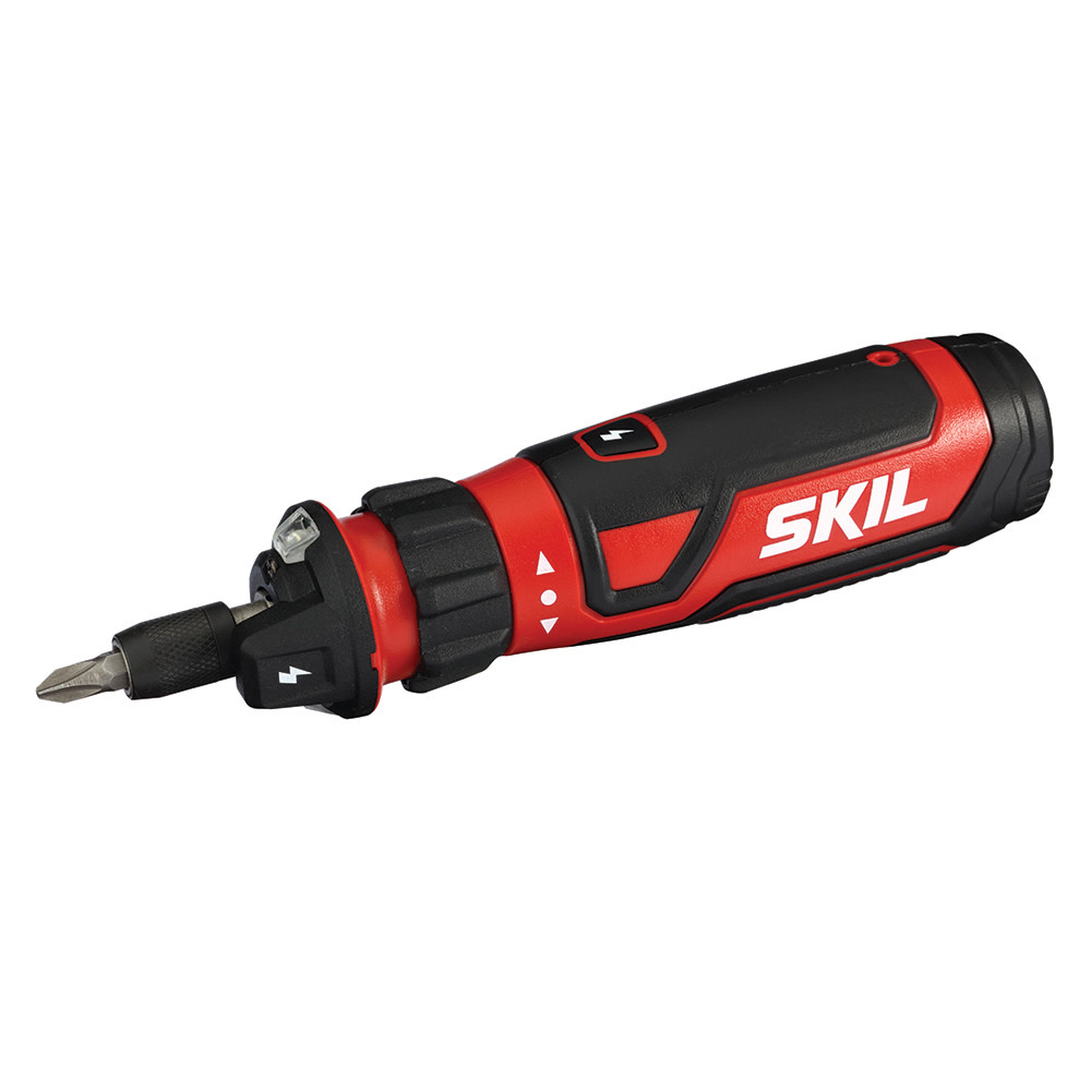 SKIL Rechargeable 4V Screwdriver with Circuit Sensor Technology - Ascmtools