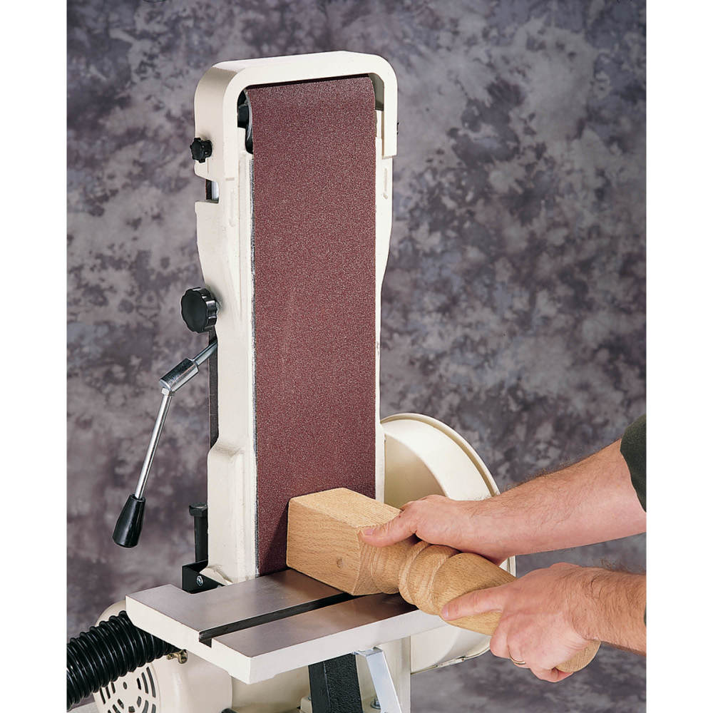 Woodstock Aluminum Oxide Sanding Belt 6″ x 48″ 60 Grit 2pk - Ascmtools