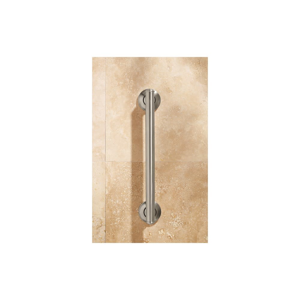 Moen Home Care Brushed Nickel Steel 16″ Elegance Grab Bar - Ascmtools
