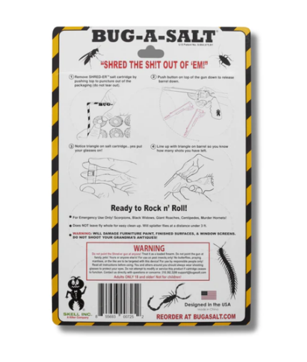 Bug-A-Salt Ammo for Shred-er 12pk - Ascmtools