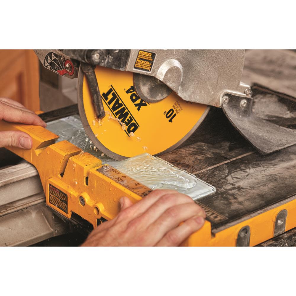 DEWALT 10-in Continuous Rim Glass Tile Blade - Ascmtools