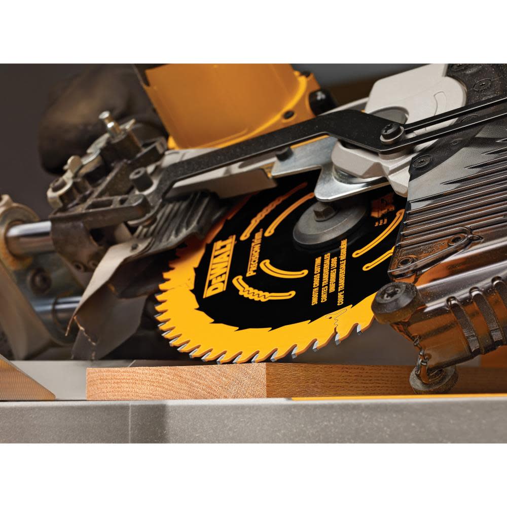 DEWALT 10-in 60T Smooth Crosscutting Saw Blade - Ascmtools