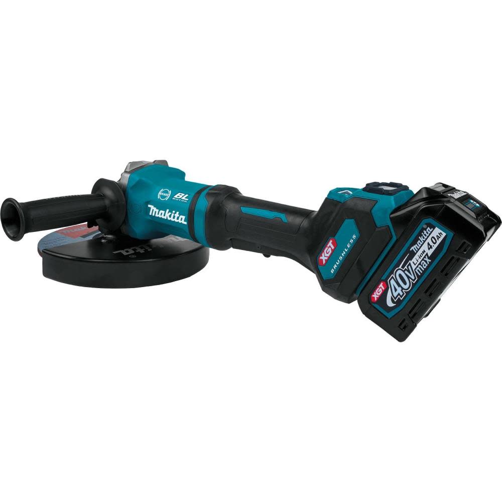 Makita XGT 40V max 7″ / 9″ Paddle Switch Angle Grinder Kit - Ascmtools