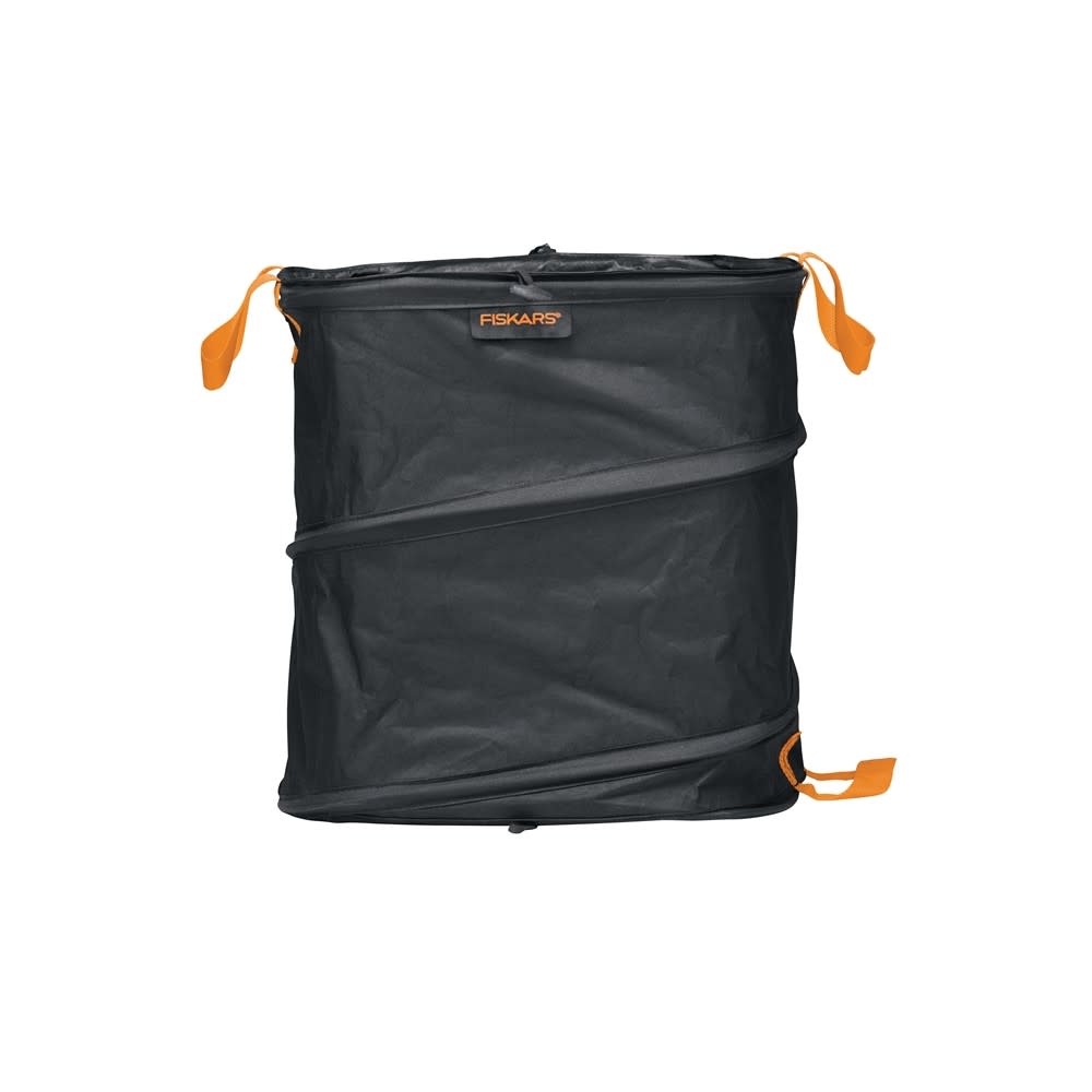 Fiskars 19 Gallon Black Square Collapsible Garden Bag - Ascmtools
