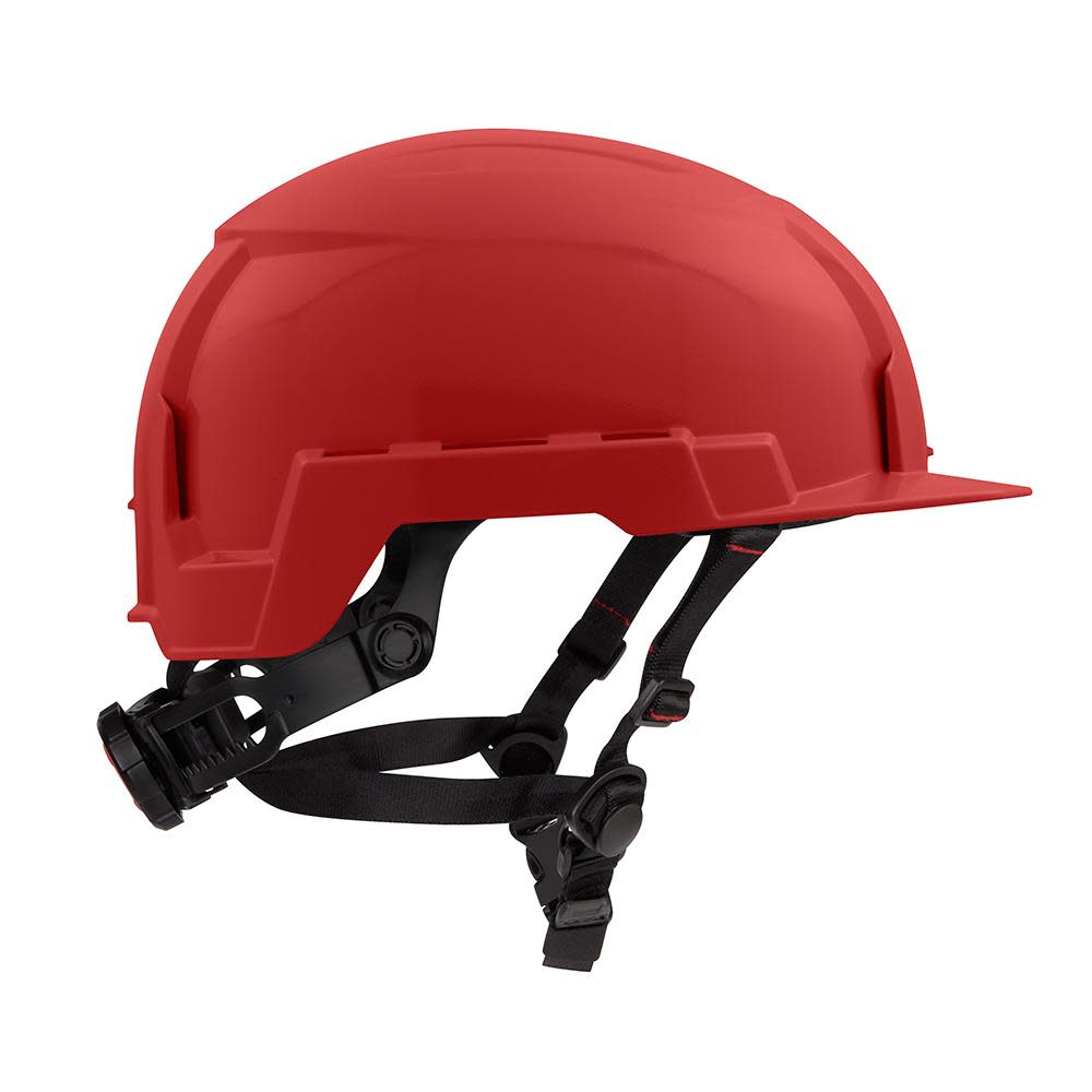 Milwaukee Red Front Brim Helmet with BOLT Class E - Ascmtools
