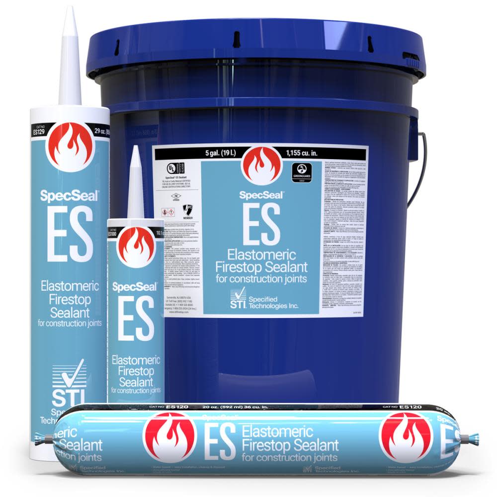 Specified Technologies Inc SpecSeal ES Elastomeric Firestop Sealant - Ascmtools