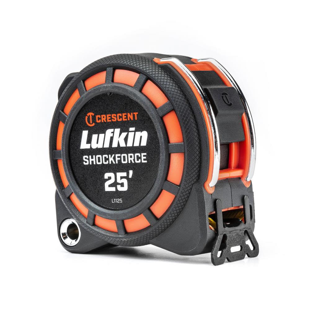 Crescent Lufkin Shockforce Tape Measure 25 Ft. x 1-3/16 In. - Ascmtools