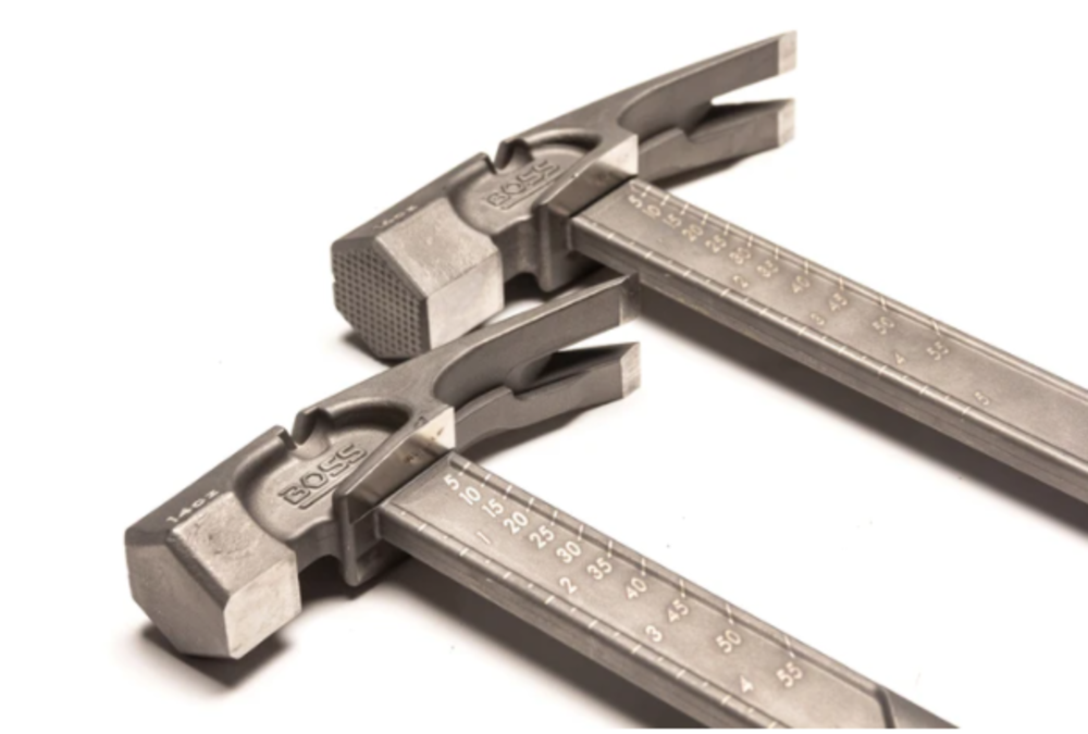 Boss Hammers 16oz Titanium Smooth Hammer - Ascmtools