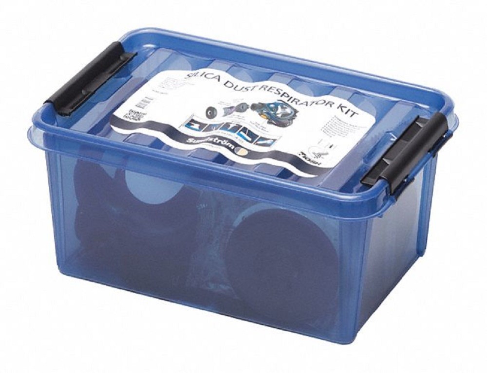 Sundstrom Safety Half Mask Air Purifying Respiration Silica Dust Kit – M/L - Ascmtools