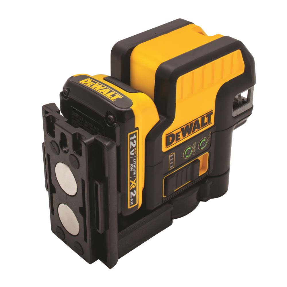 DEWALT 12 V 2 Spot Cross Line Green Laser - Ascmtools