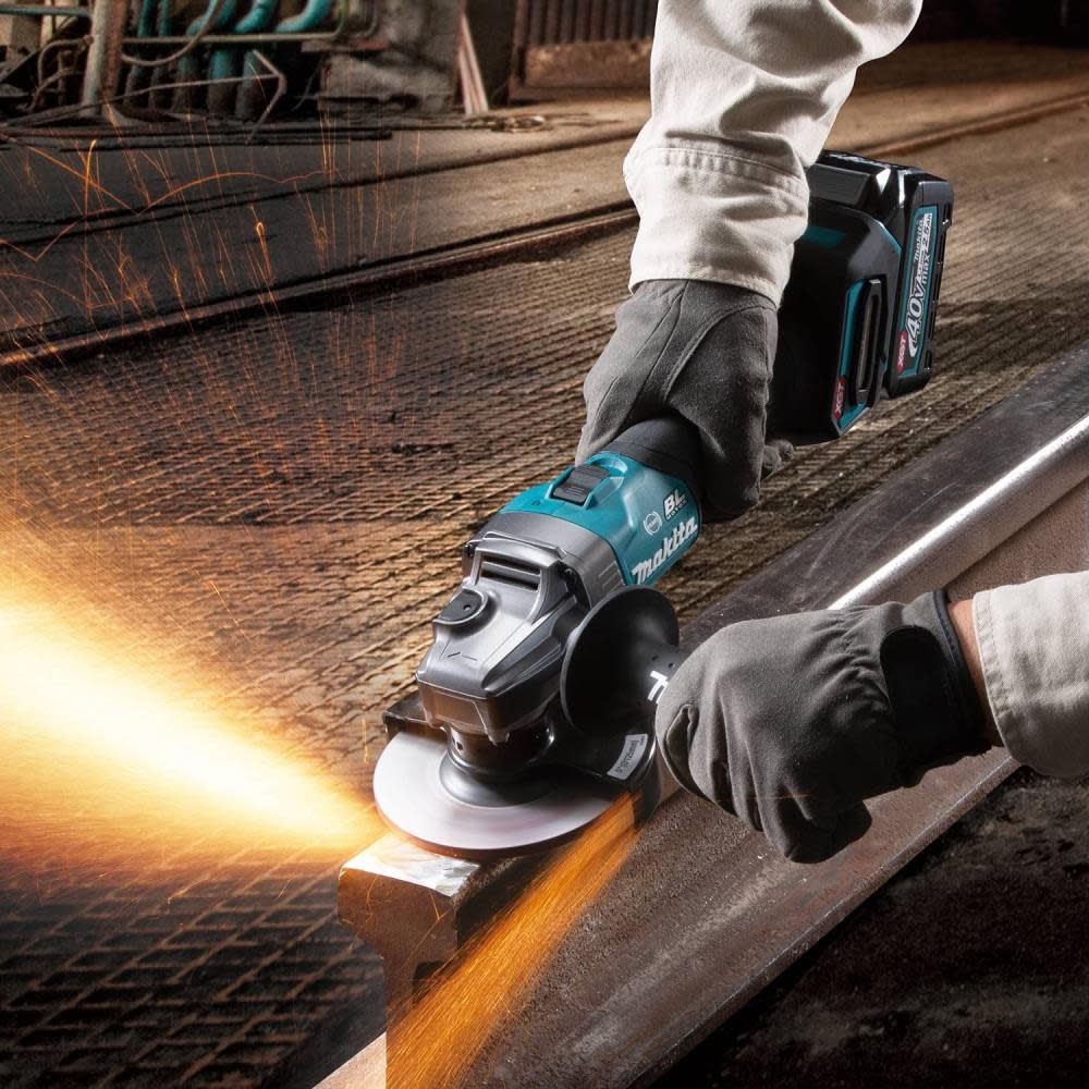 Makita XGT 40V max Angle Grinder 4 1/2 / 5″ Bare Tool - Ascmtools