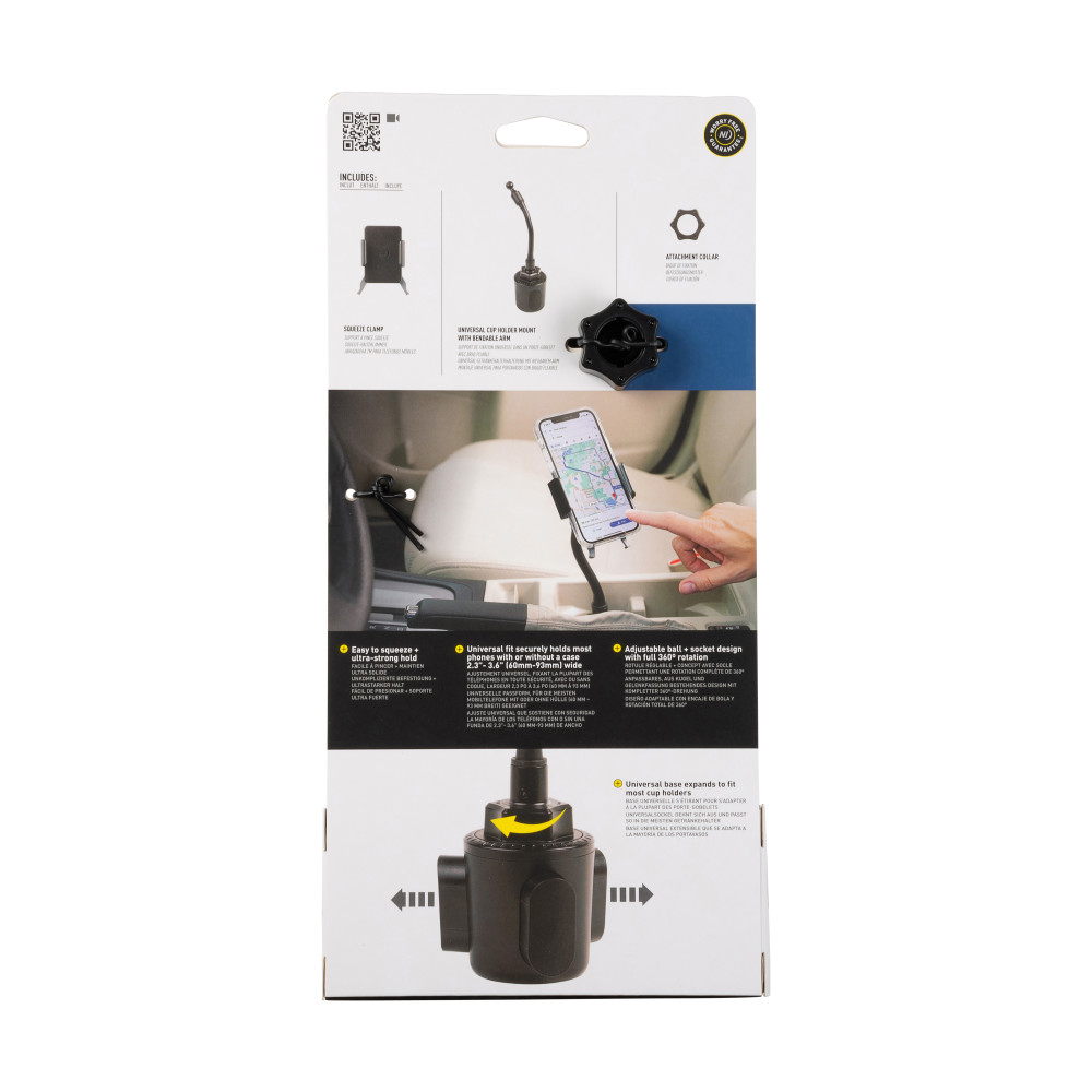 Nite Ize Squeeze Universal Cup Holder Mount - Ascmtools