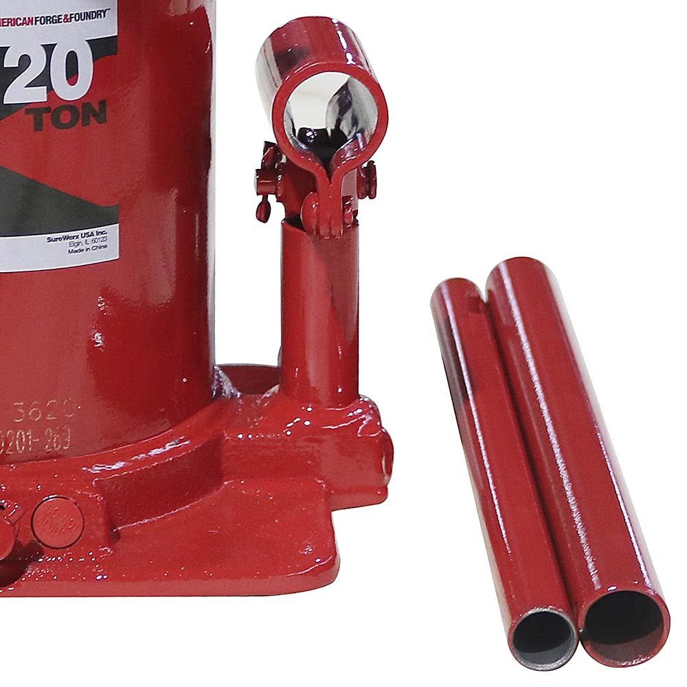 American Forge Hydraulic Bottle Jack Manual 20 Ton - Ascmtools
