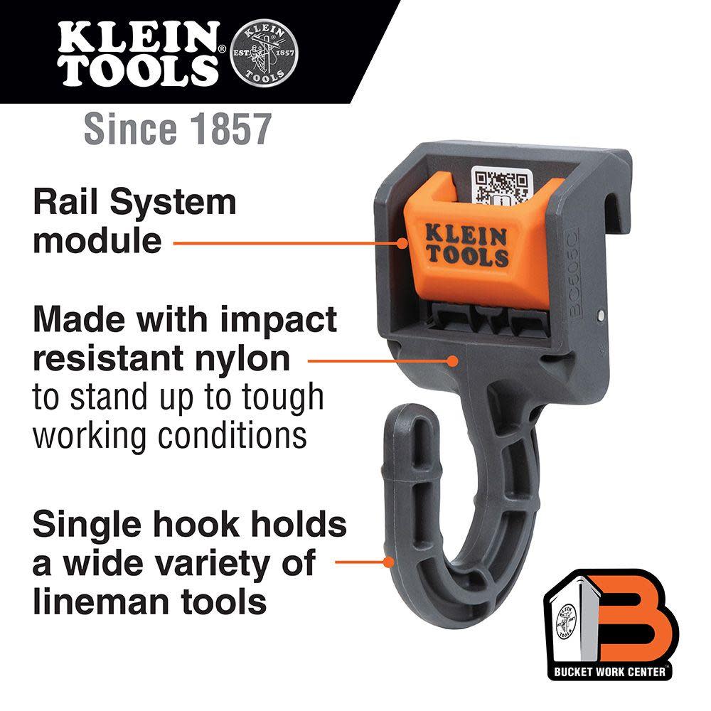 Klein Tools Open Hook Module Rail System - Ascmtools