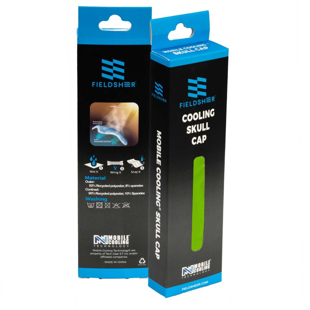 Mobile Cooling Cooling Skull Cap Unisex Black - Ascmtools