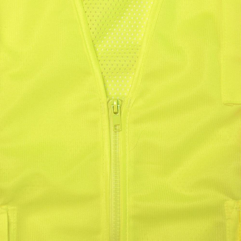 Radians Safety Vest SV6 Two Tone Surveyor Type R Class 2 Solid/Mesh Green Size 2X - Ascmtools