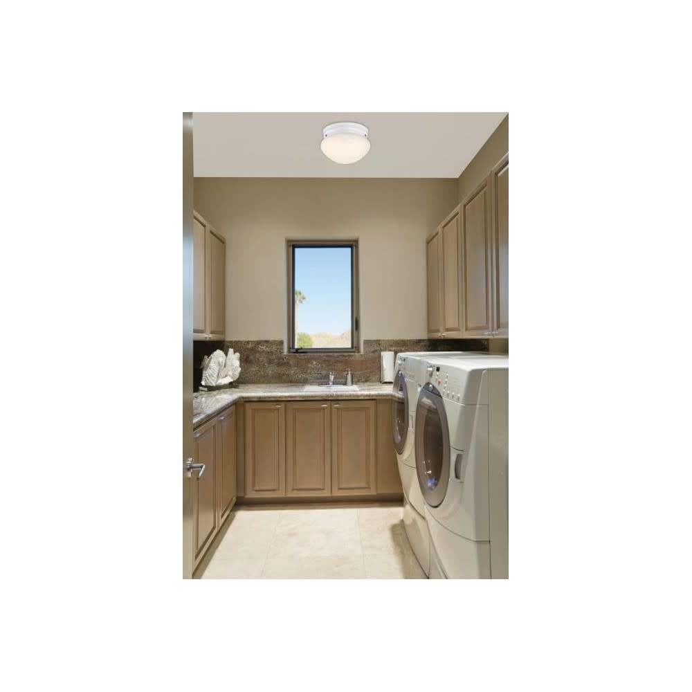 Westinghouse 7 1/4″ 10W White LED Flush Light Fixture - Ascmtools