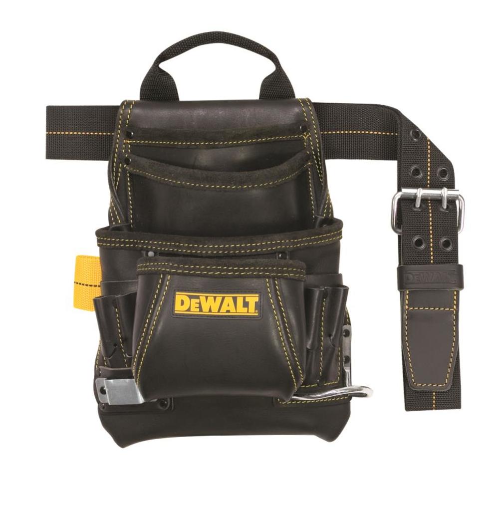 DEWALT Carpenter’s Leather Nail Bag - Ascmtools